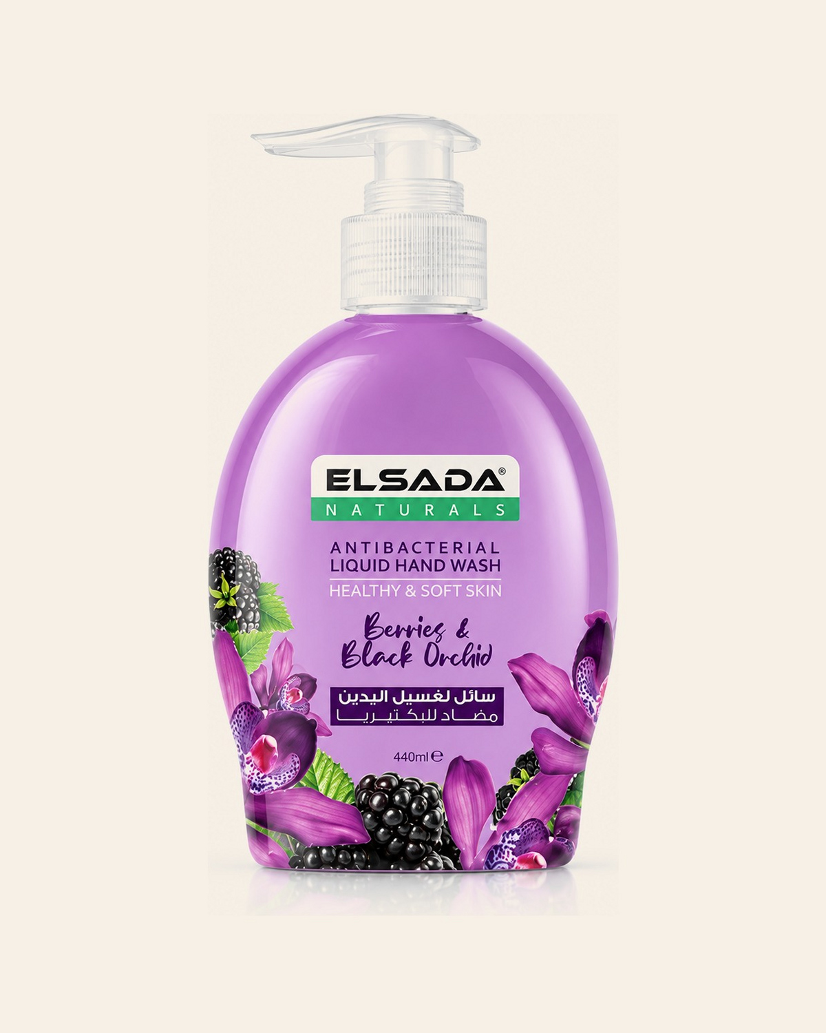 Antibacterial Hand Wash – Berries & Black Orchid