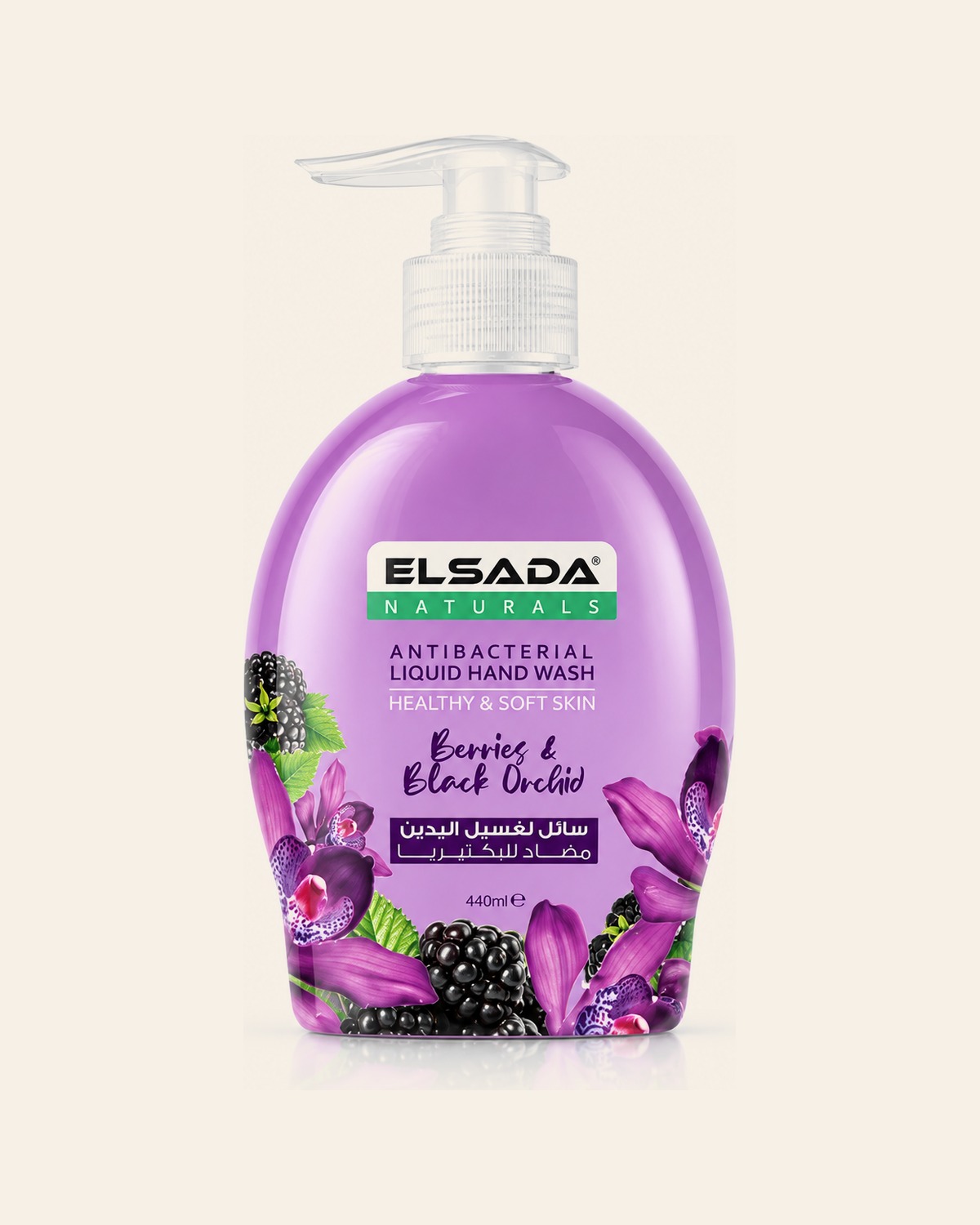 Antibacterial Hand Wash – Berries & Black Orchid